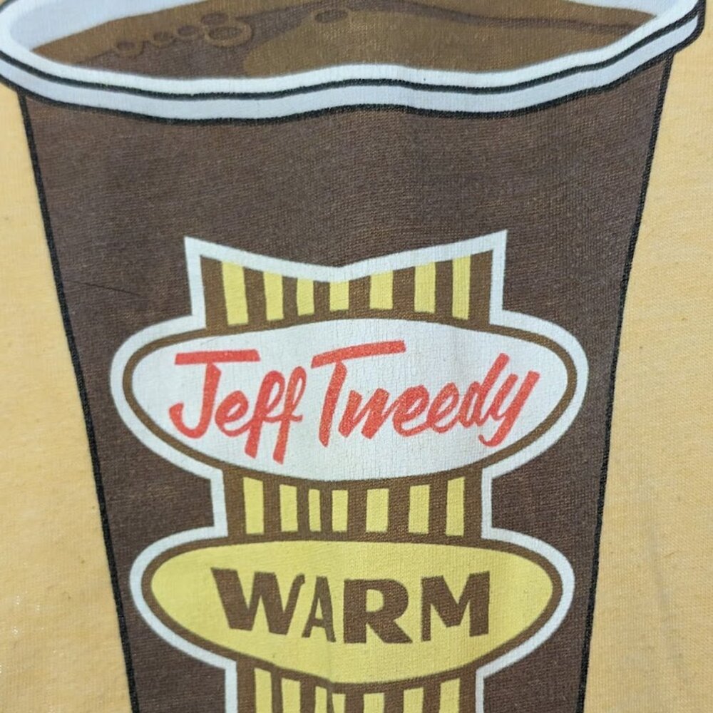 Jeff Tweedy/ Wilco Tshirt  WARM/Tim Horton's Design